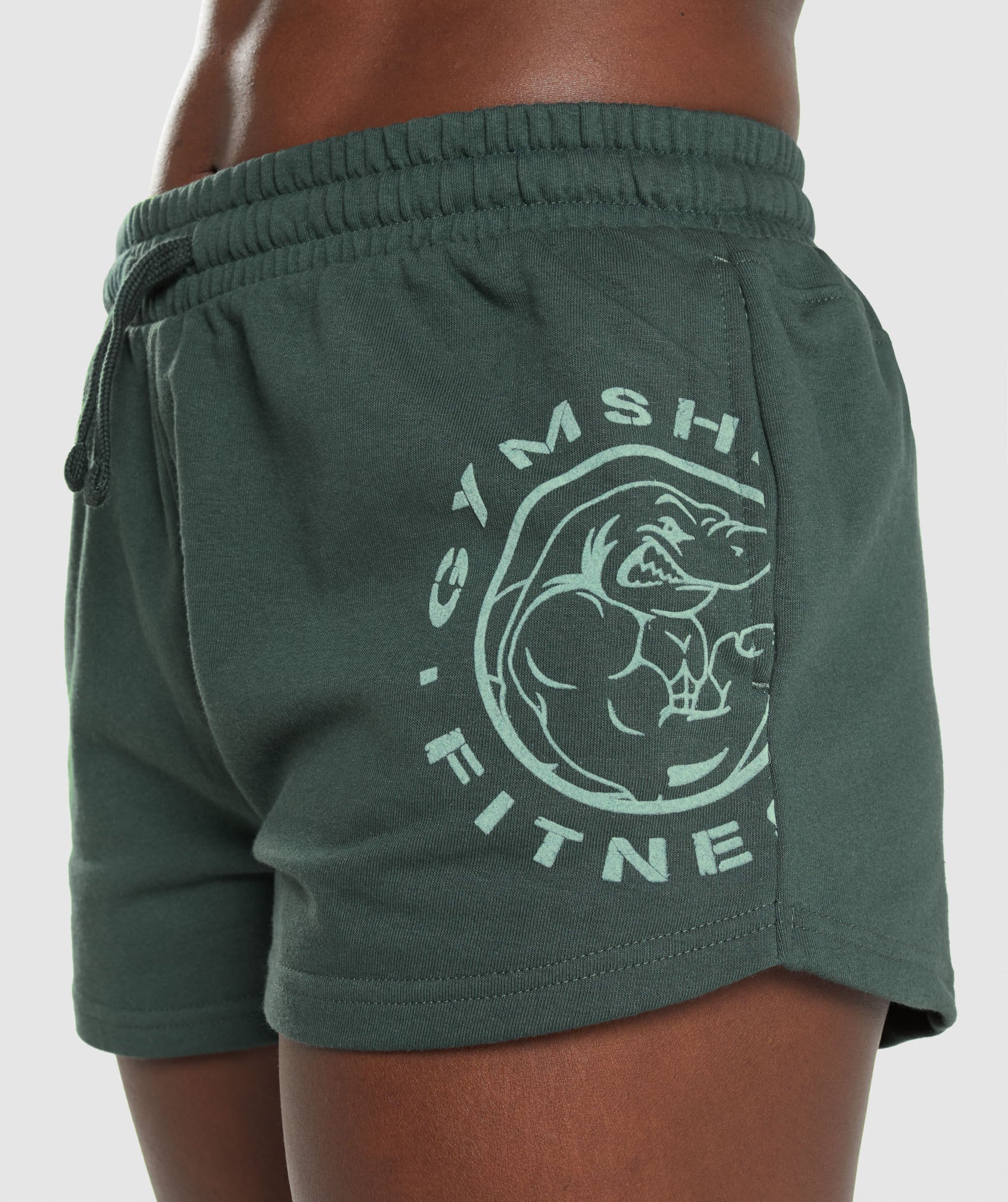 gymshark-legacy-graphic-shorts-dark-green-aw21