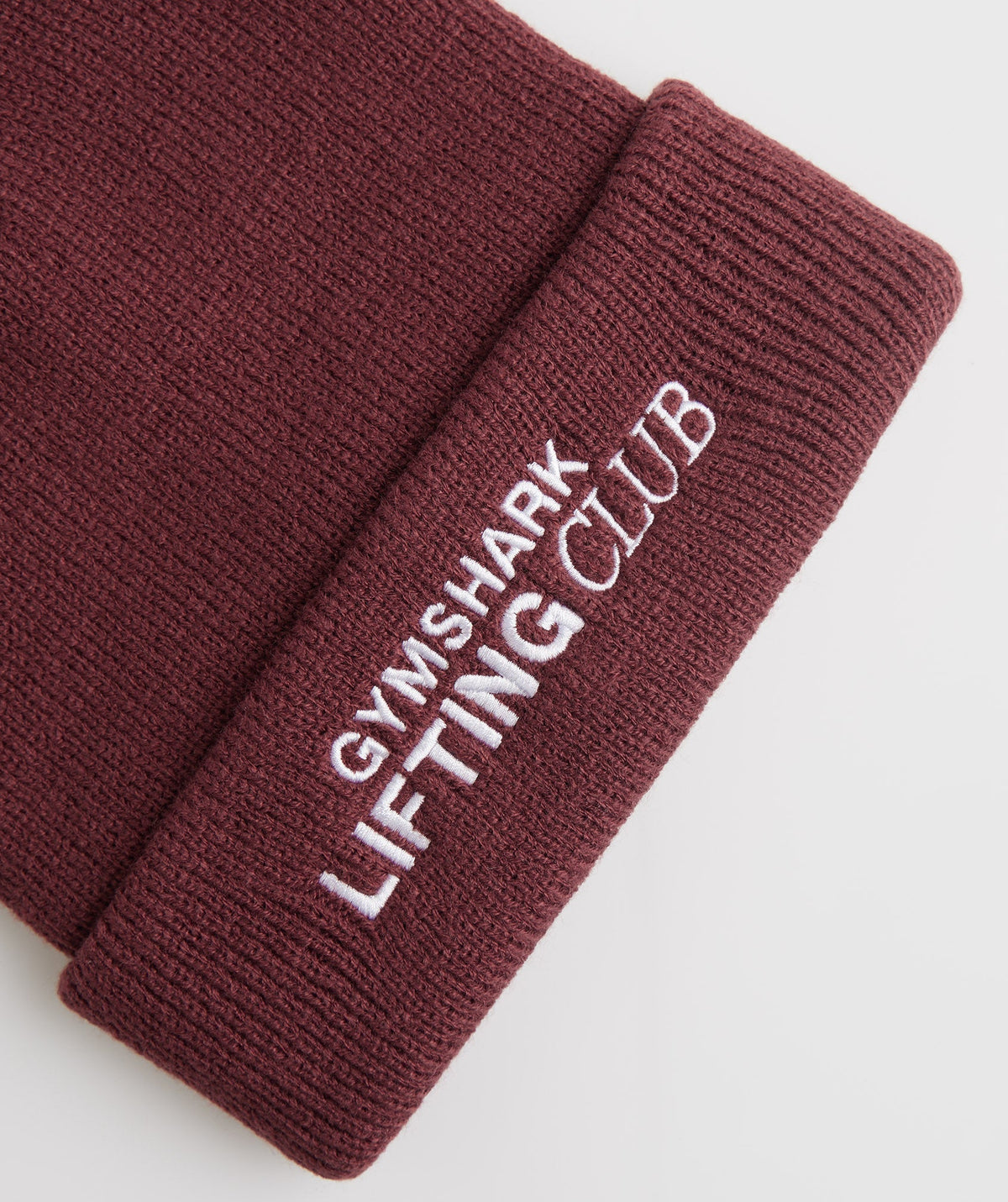 gymshark-social-club-beanie-cherry-brown-aw22