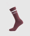 gymshark-social-club-double-stripe-1pk-sock-cherry-brown-white-aw22