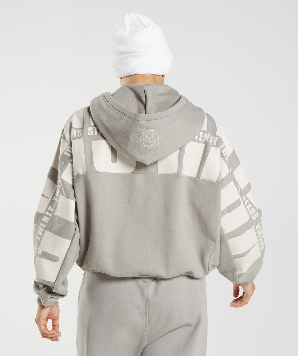 gymshark-gs10-year-hoodie-ecru-brown-aw22