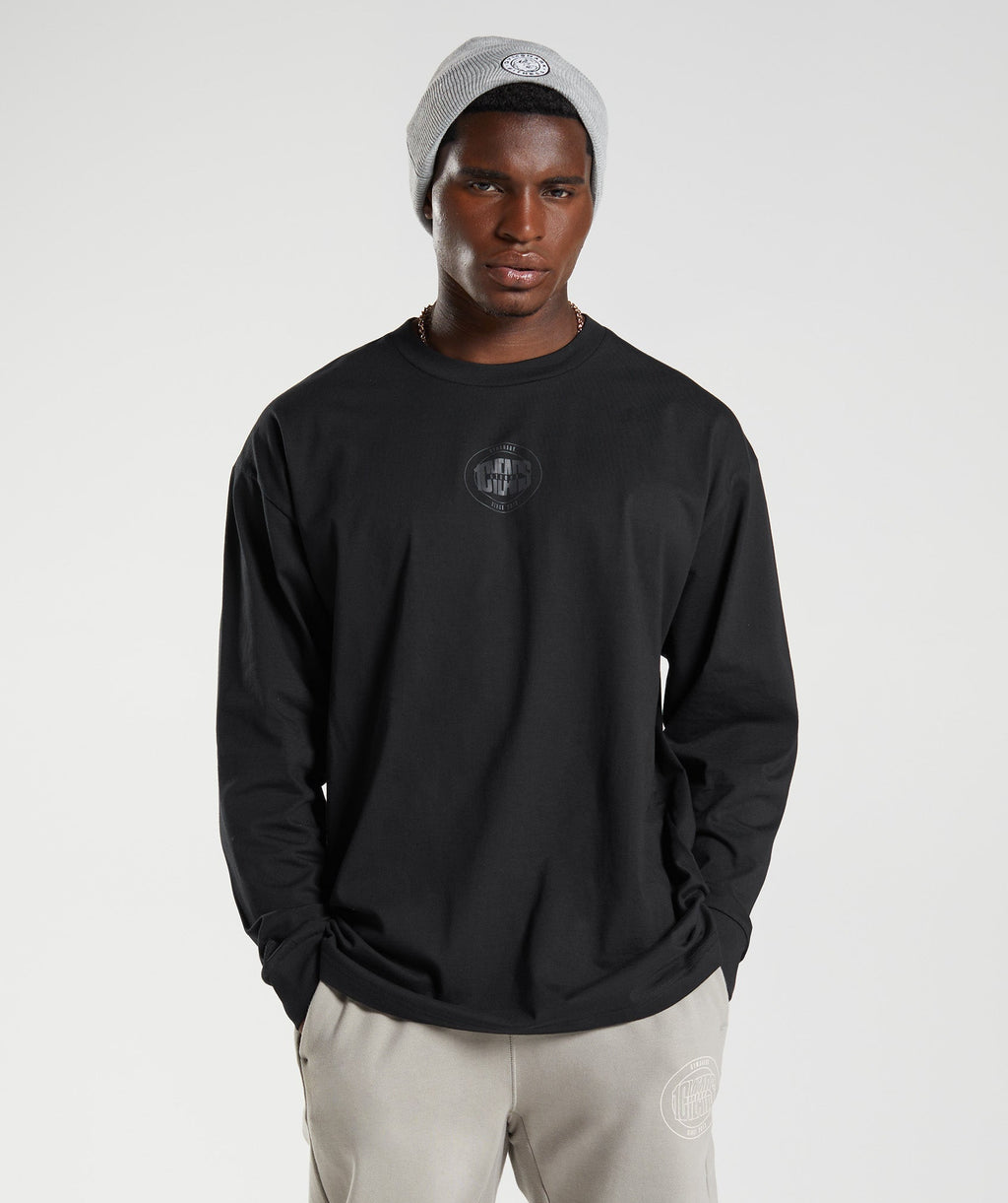 gymshark-gs10-year-oversized-long-sleeve-t-shirt-black-aw22