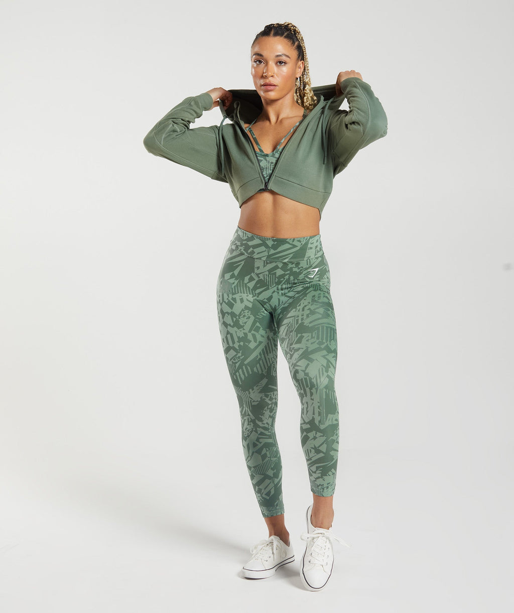 gs-power-cropped-zip-hoodie-willow-green-ss23