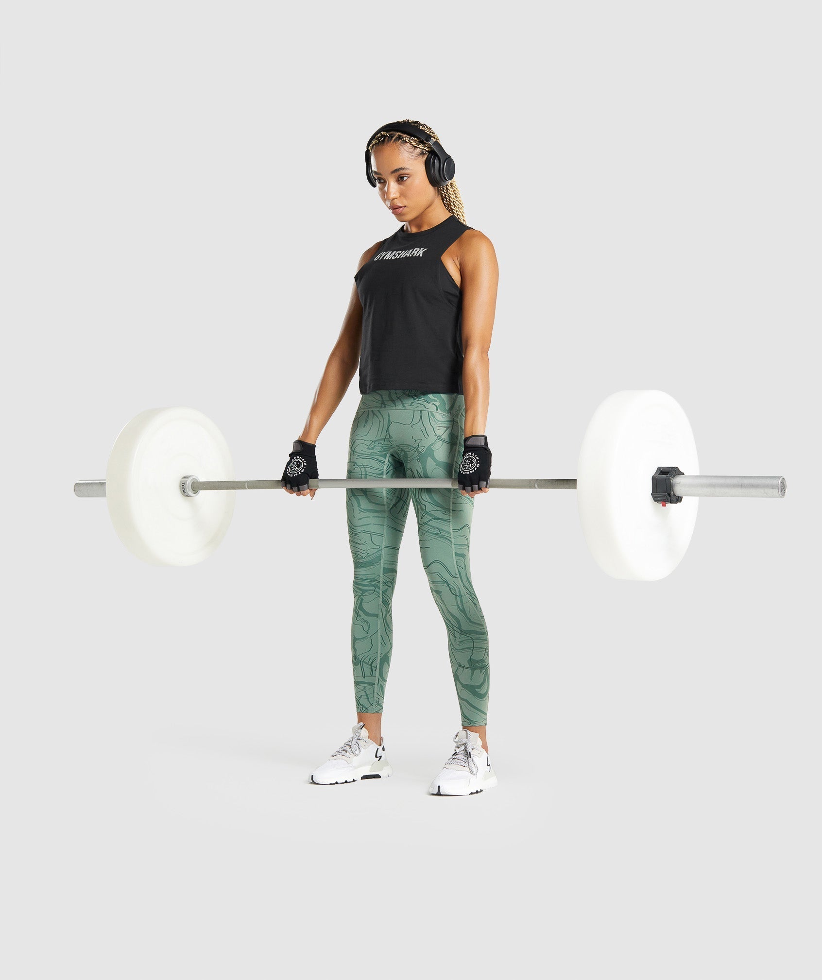 gs-power-support-leggings-green-print-aw21