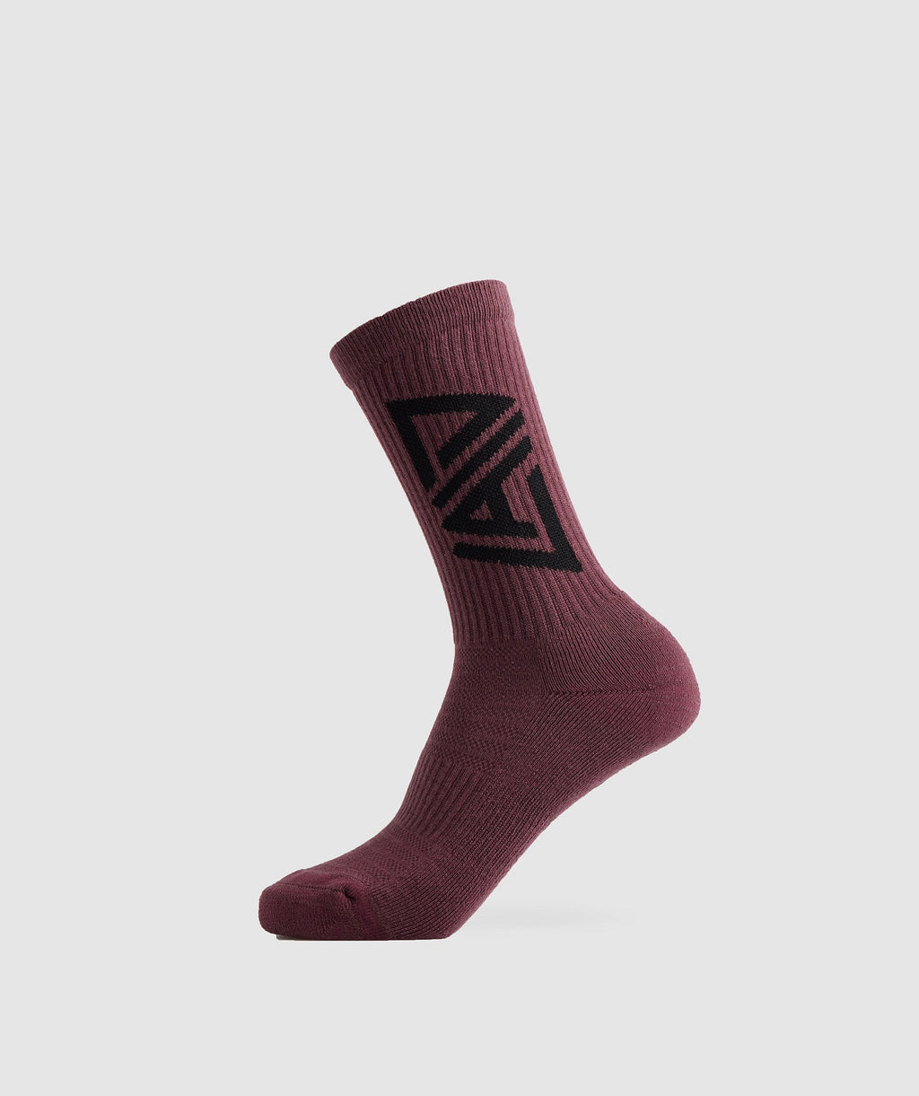 gs-x-david-laid-crew-socks-1pk-magenta-brown-aw23-6759437