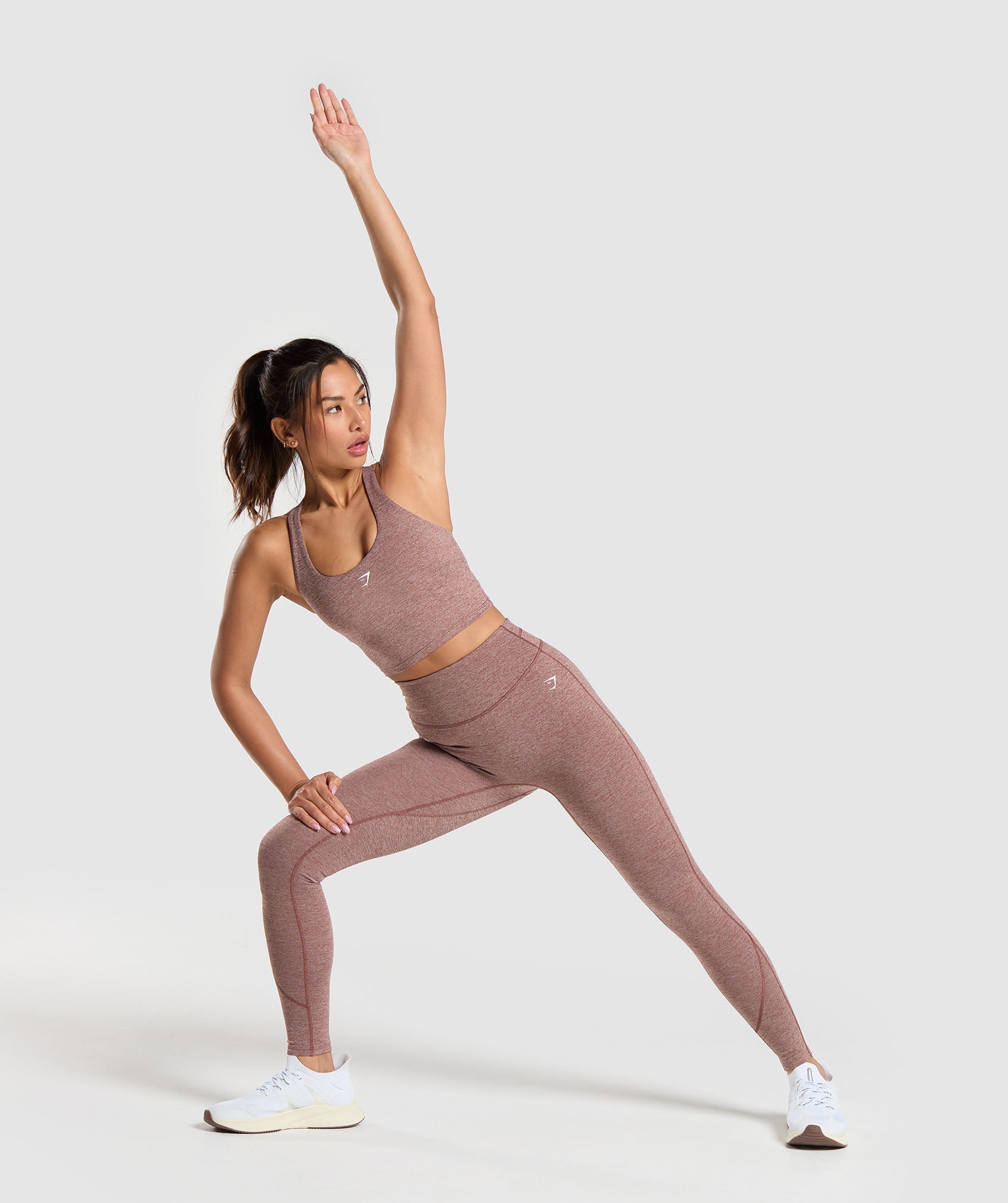 gymshark-heart-marl-legging-rust-brown-ss24