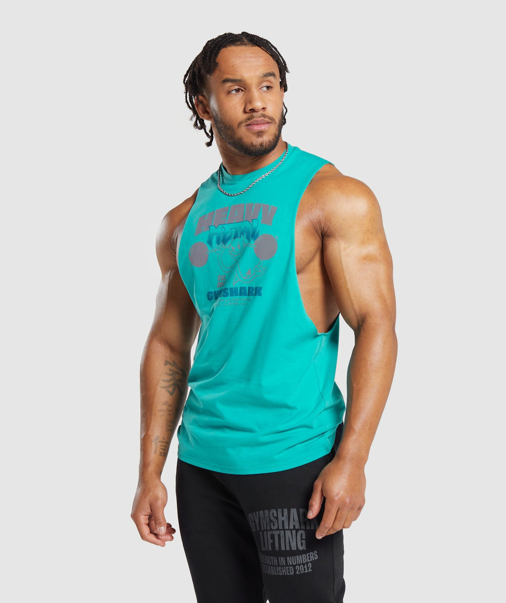 gymshark-heavy-metal-drop-arm-tank-blue-aw23