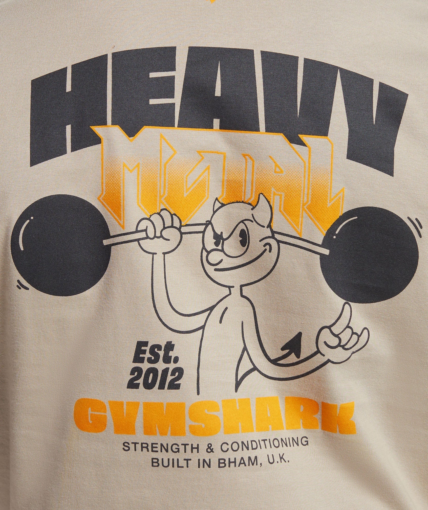 gymshark-heavy-metal-t-shirt-brown-aw23