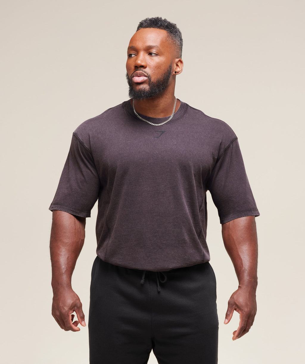 gymshark-heritage-washed-t-shirt-plum-brown-ss25