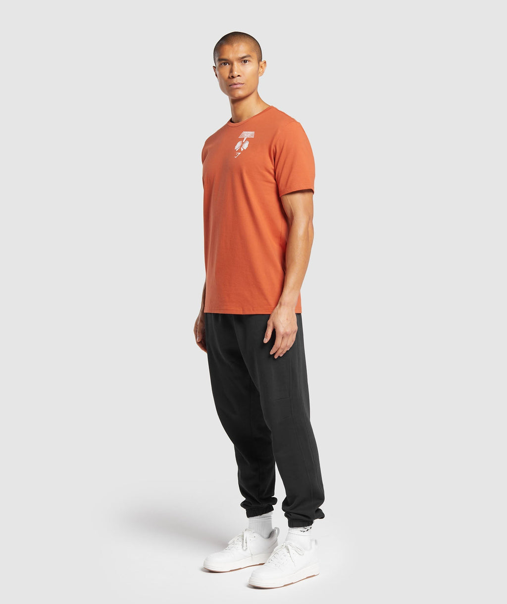 gymshark-hybrid-wellness-t-shirt-rust-orange-aw23
