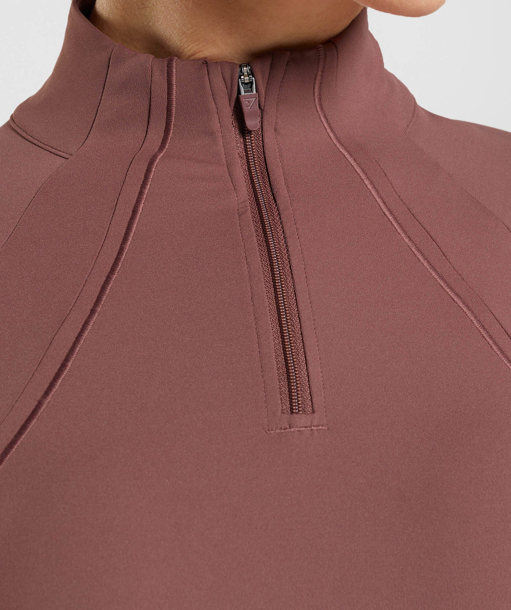 gymshark-running-1-4-zip-magenta-brown-ss23