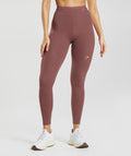 gymshark-running-leggings-magenta-brown-ss23