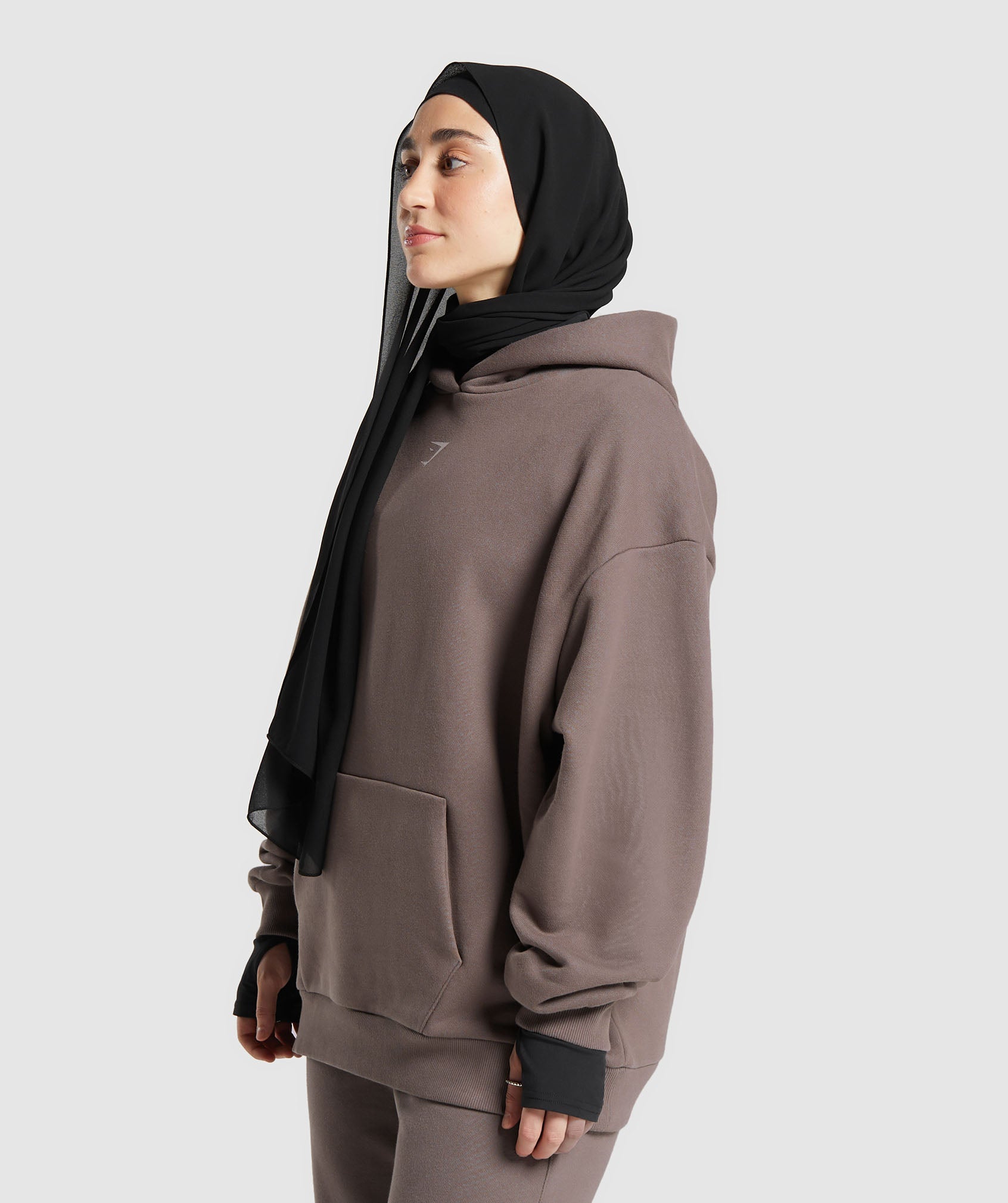 gs-x-leana-deeb-oversized-graphic-hoodie-dusty-brown-ss24