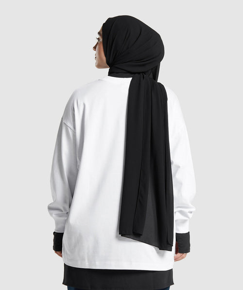gs-x-leana-deeb-oversized-long-sleeve-top-white-ss24