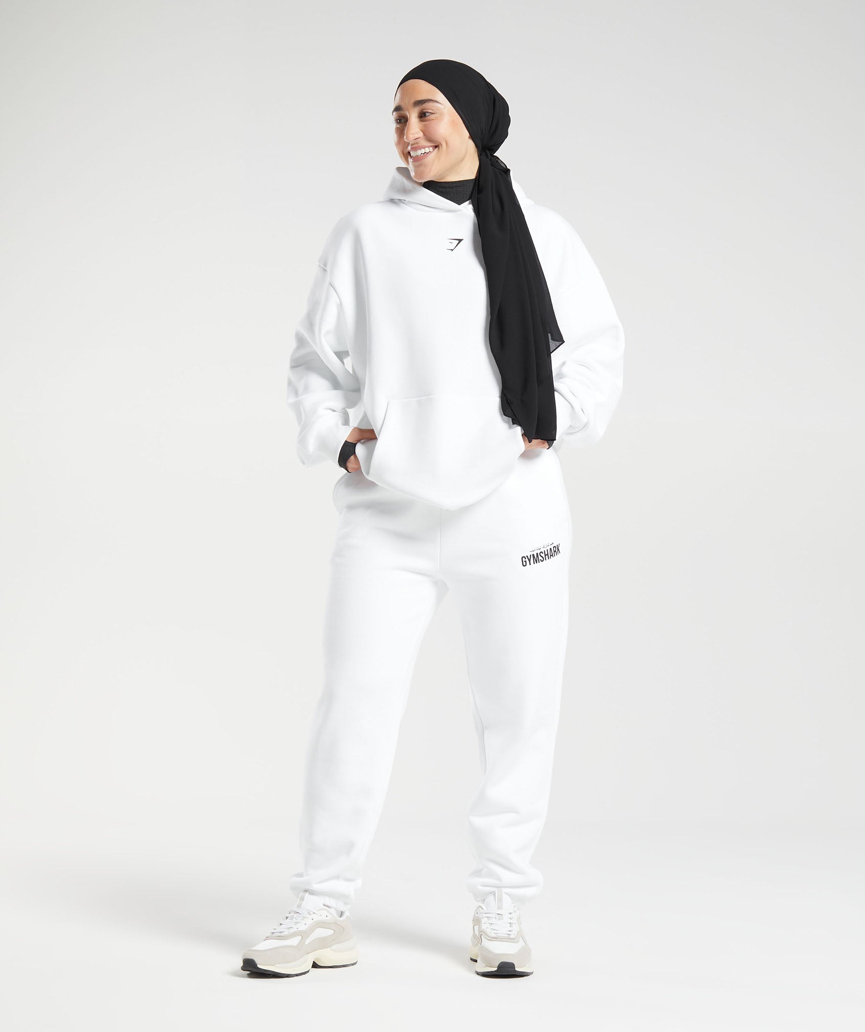 gs-x-leana-deeb-oversized-joggers-white-aw23