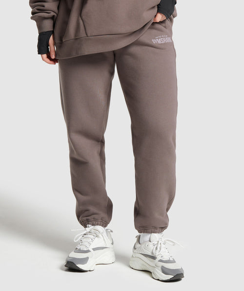 gs-x-leana-deeb-oversized-joggers-dusty-brown-ss24
