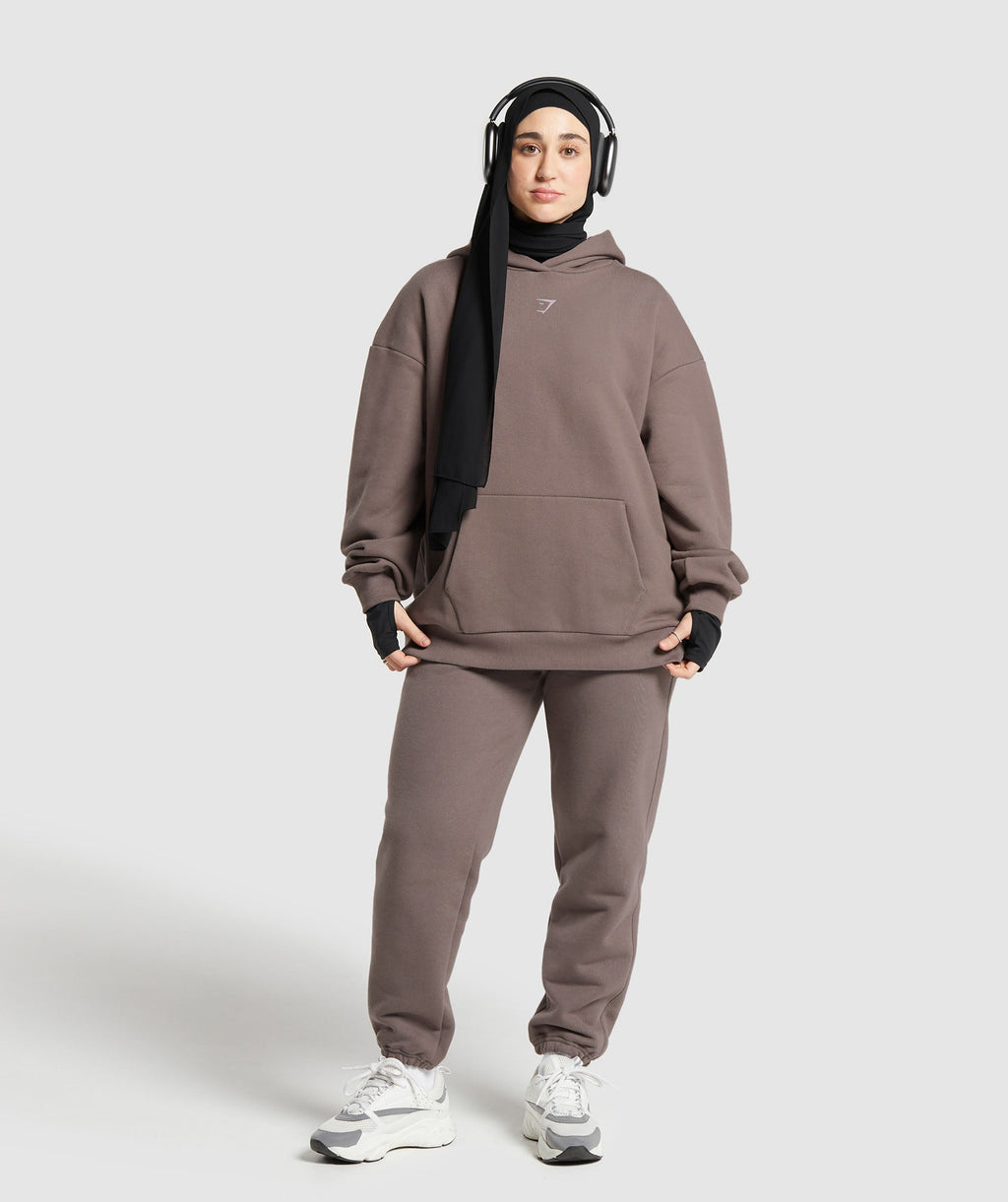 gs-x-leana-deeb-oversized-joggers-dusty-brown-ss24