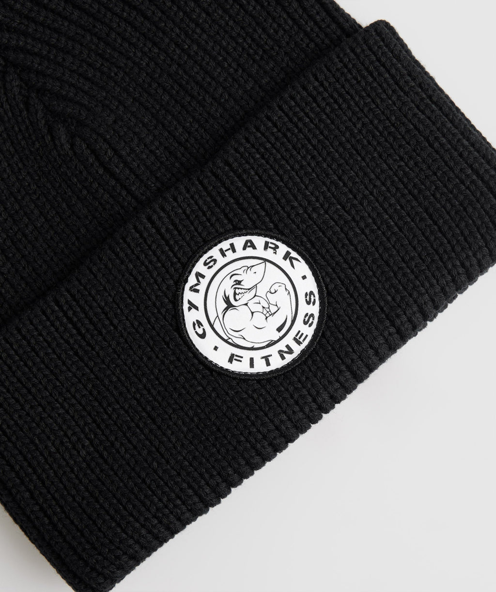 gymshark-legacy-deep-cuff-beanie-black-aw23