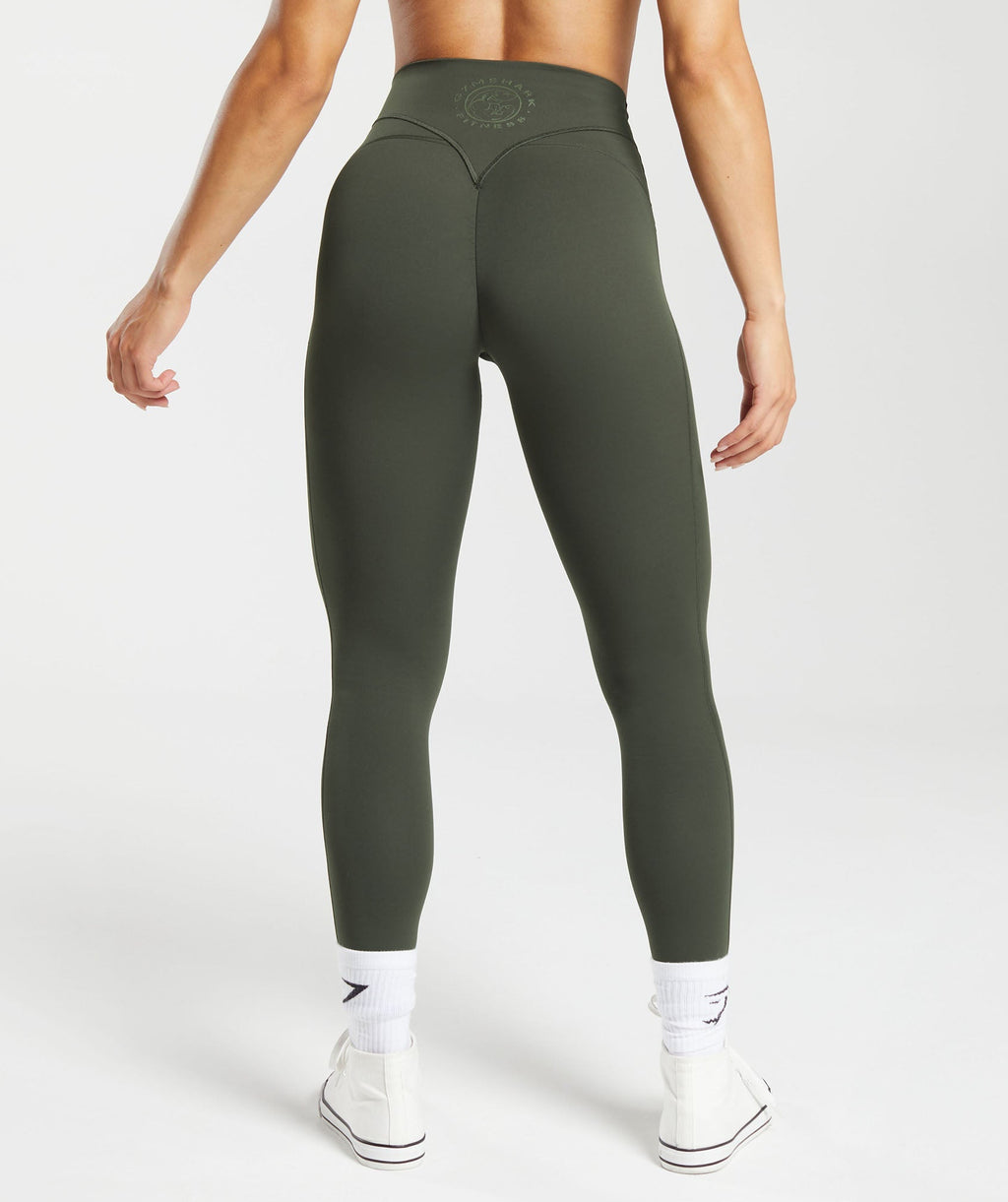 gymshark-legacy-regular-leggings-deep-olive-green-aw23