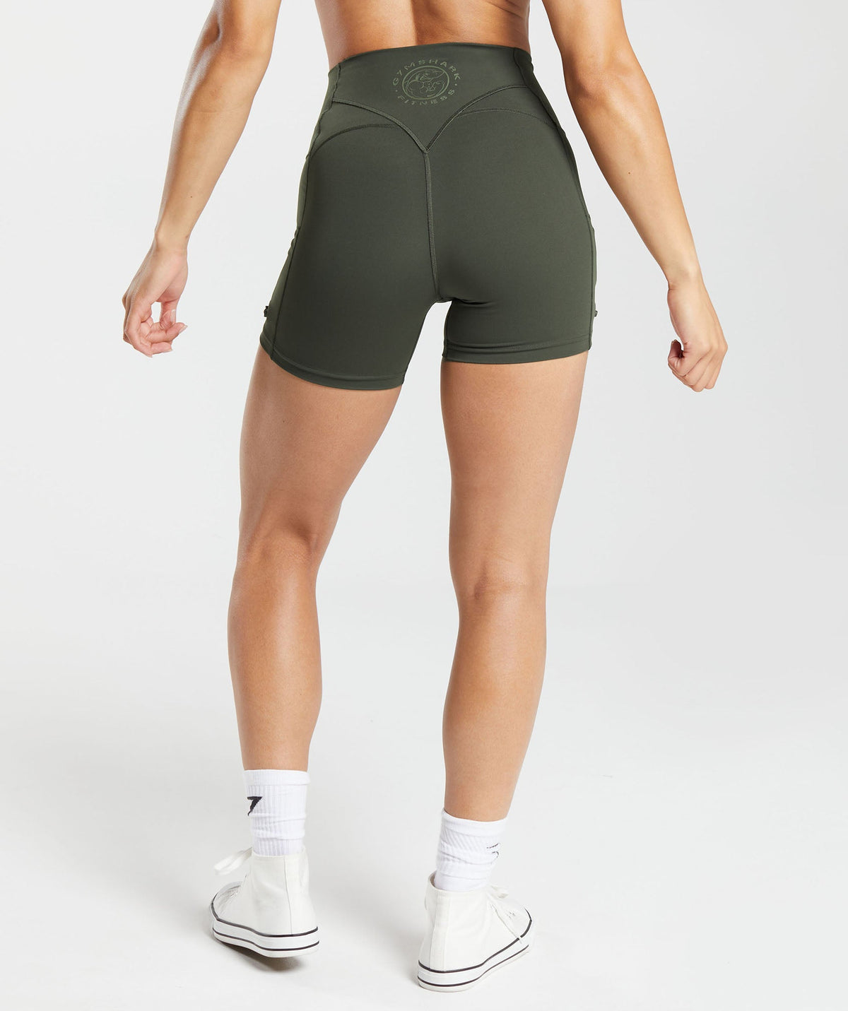 gymshark-legacy-tight-shorts-deep-olive-green-aw23