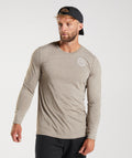 gymshark-legacy-long-sleeve-t-shirt-limestone-marl-aw22