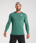 gymshark-legacy-long-sleeve-t-shirt-hoya-green-aw22