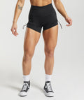 gymshark-legacy-ruched-tight-shorts-black-aw22
