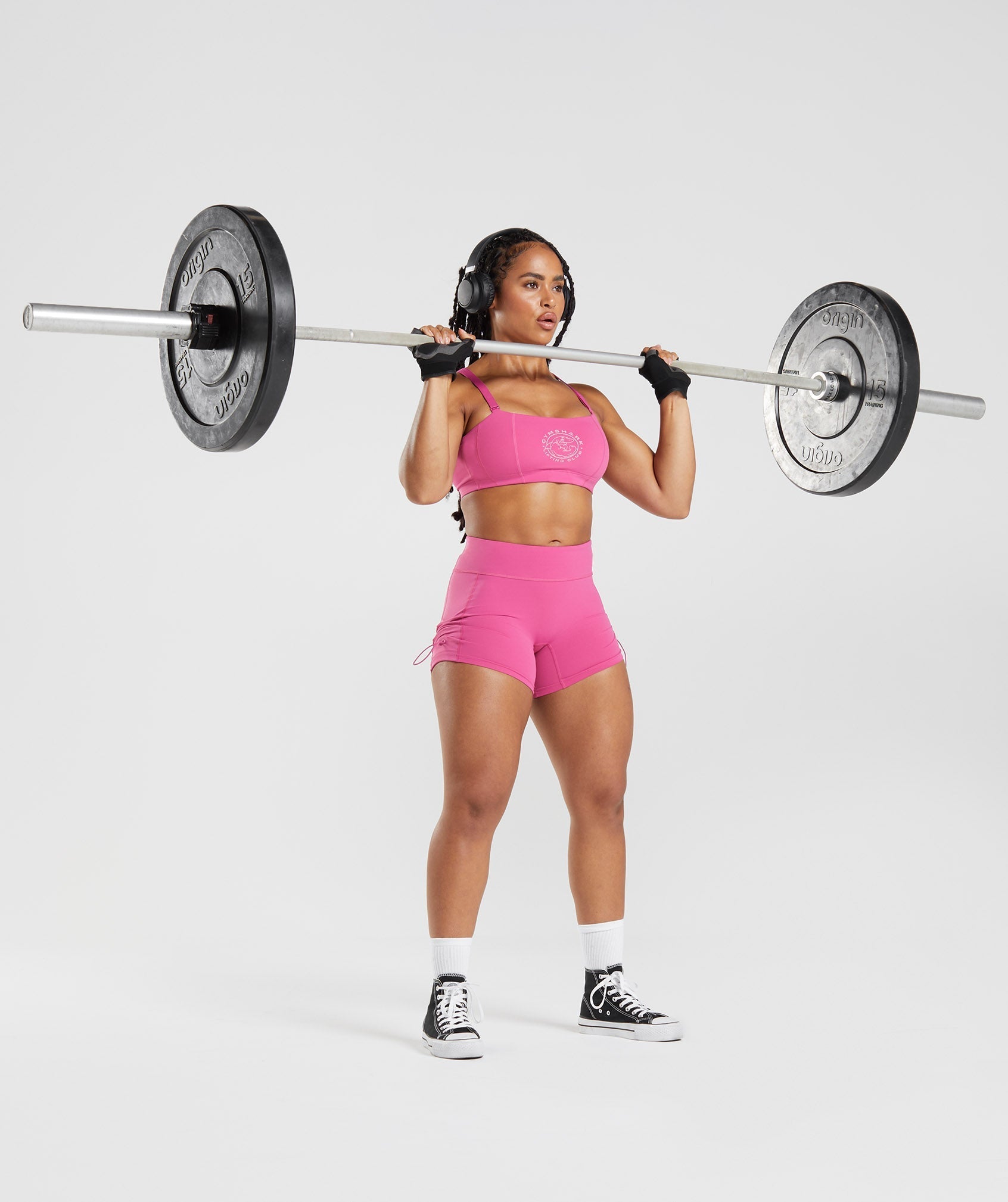 gymshark-legacy-ruched-tight-shorts-deep-pink-aw22