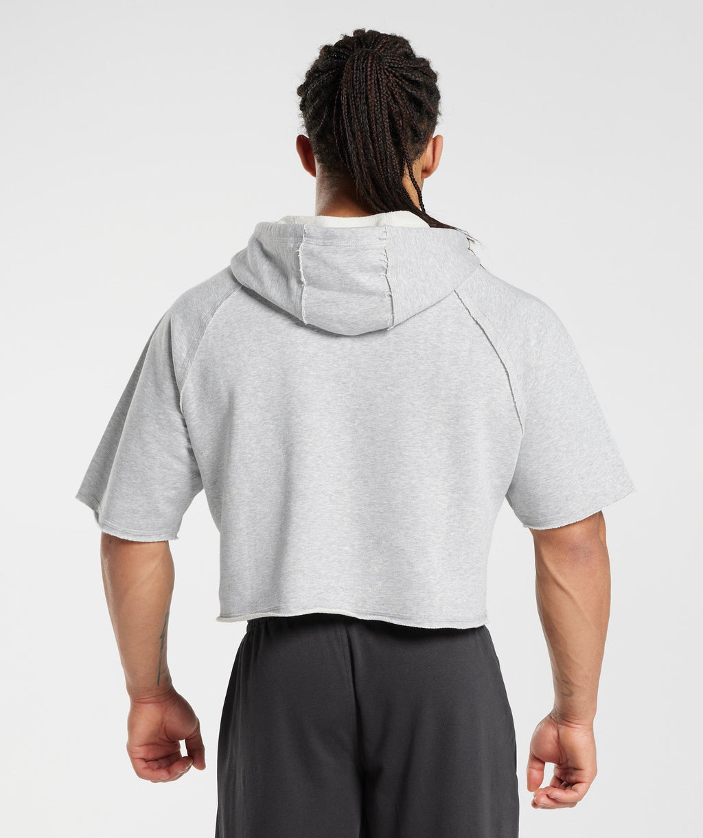 gymshark-legacy-short-sleeve-cropped-hoodie-light-grey-marl-ss23