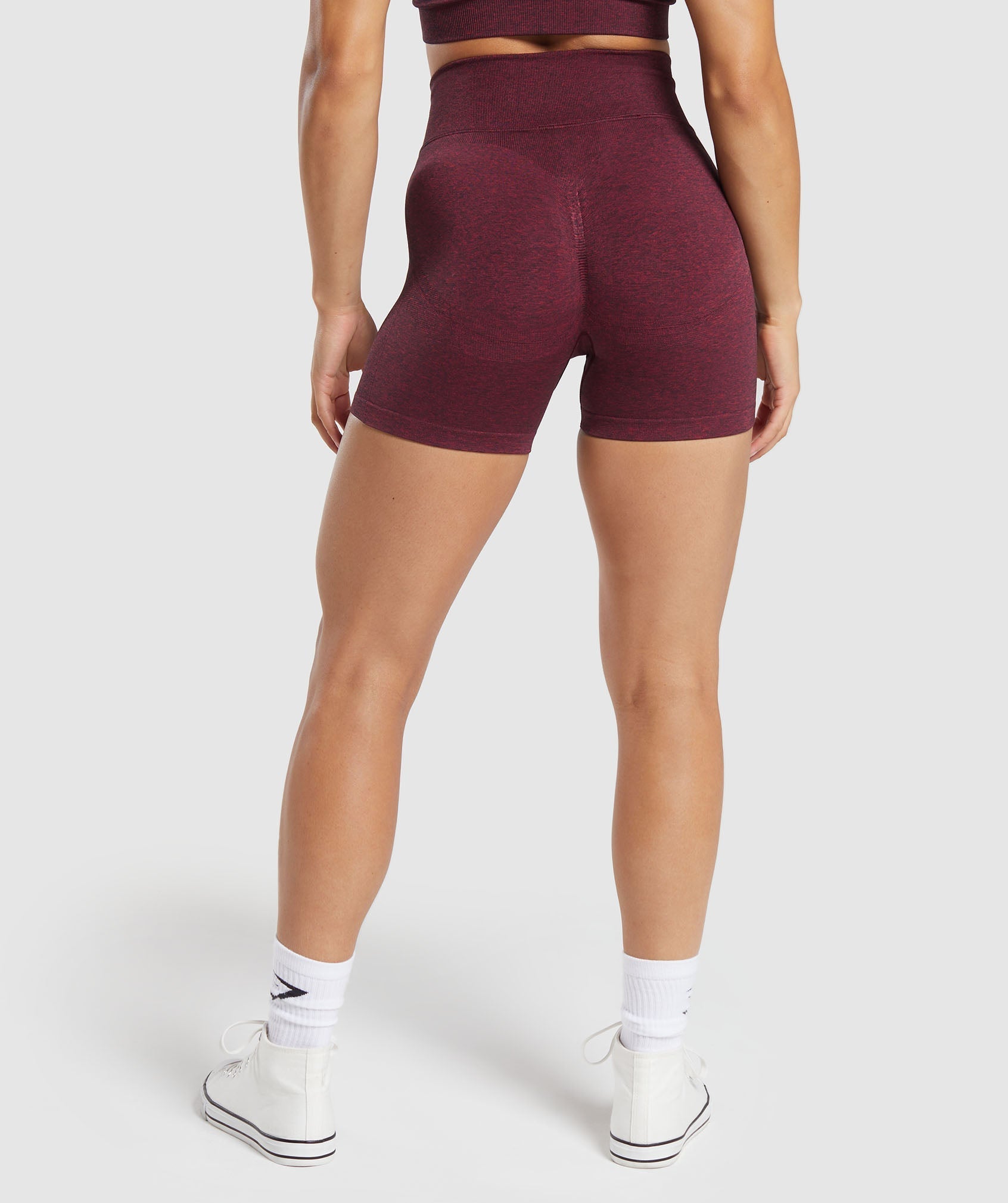 dnu-gymshark-lift-seamless-shorts-vintage-pink-black-marl-aw23