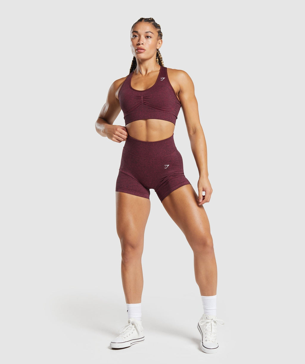 dnu-gymshark-lift-seamless-shorts-vintage-pink-black-marl-aw23