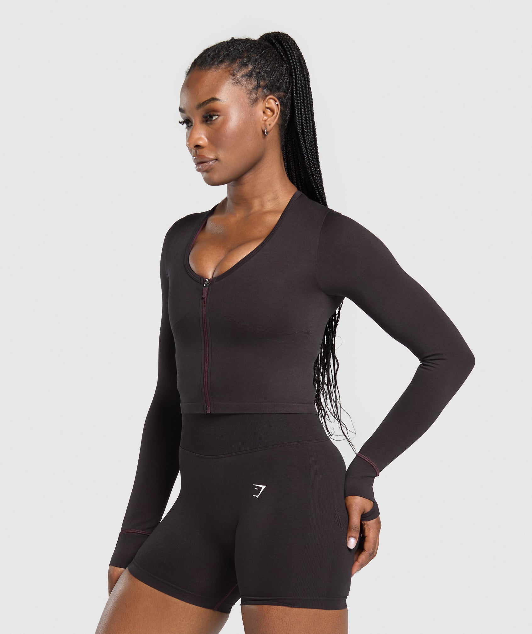 gymshark-lift-seamless-zip-up-jacket-depth-purple-black-marl-ss25