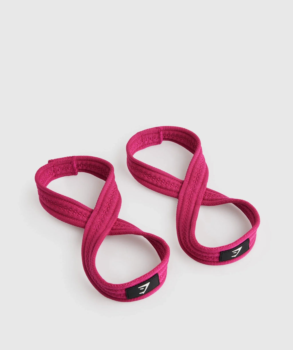 gymshark-figure-8-lifting-straps-magenta-pink-aw22