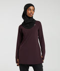 gymshark-long-line-long-sleeve-top-plum-brown-aw23