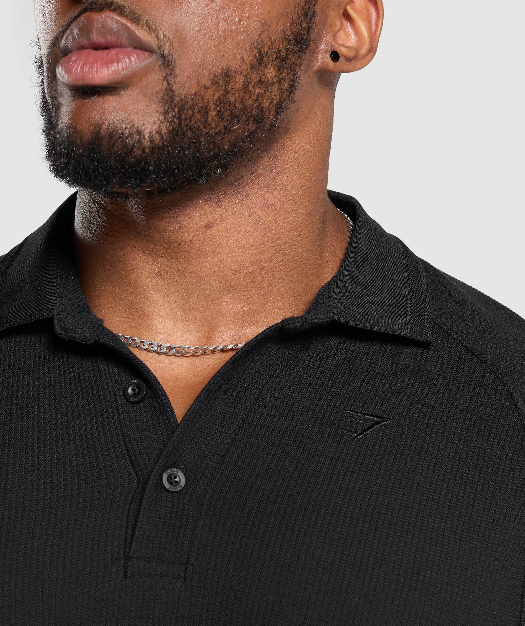 gymshark-long-sleeve-waffle-polo-shirt-black-aw24