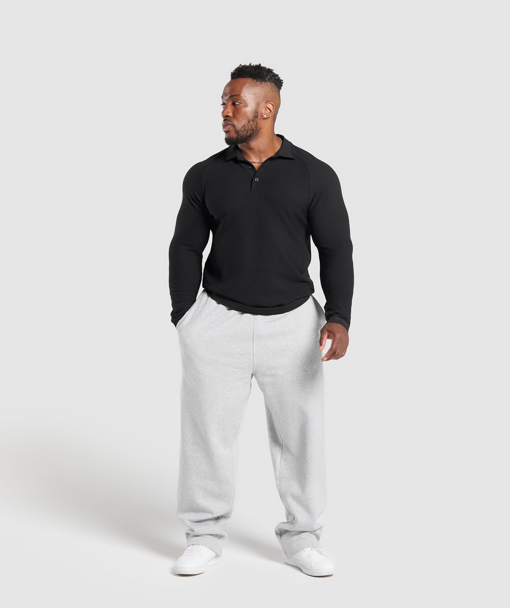 gymshark-long-sleeve-waffle-polo-shirt-black-aw24
