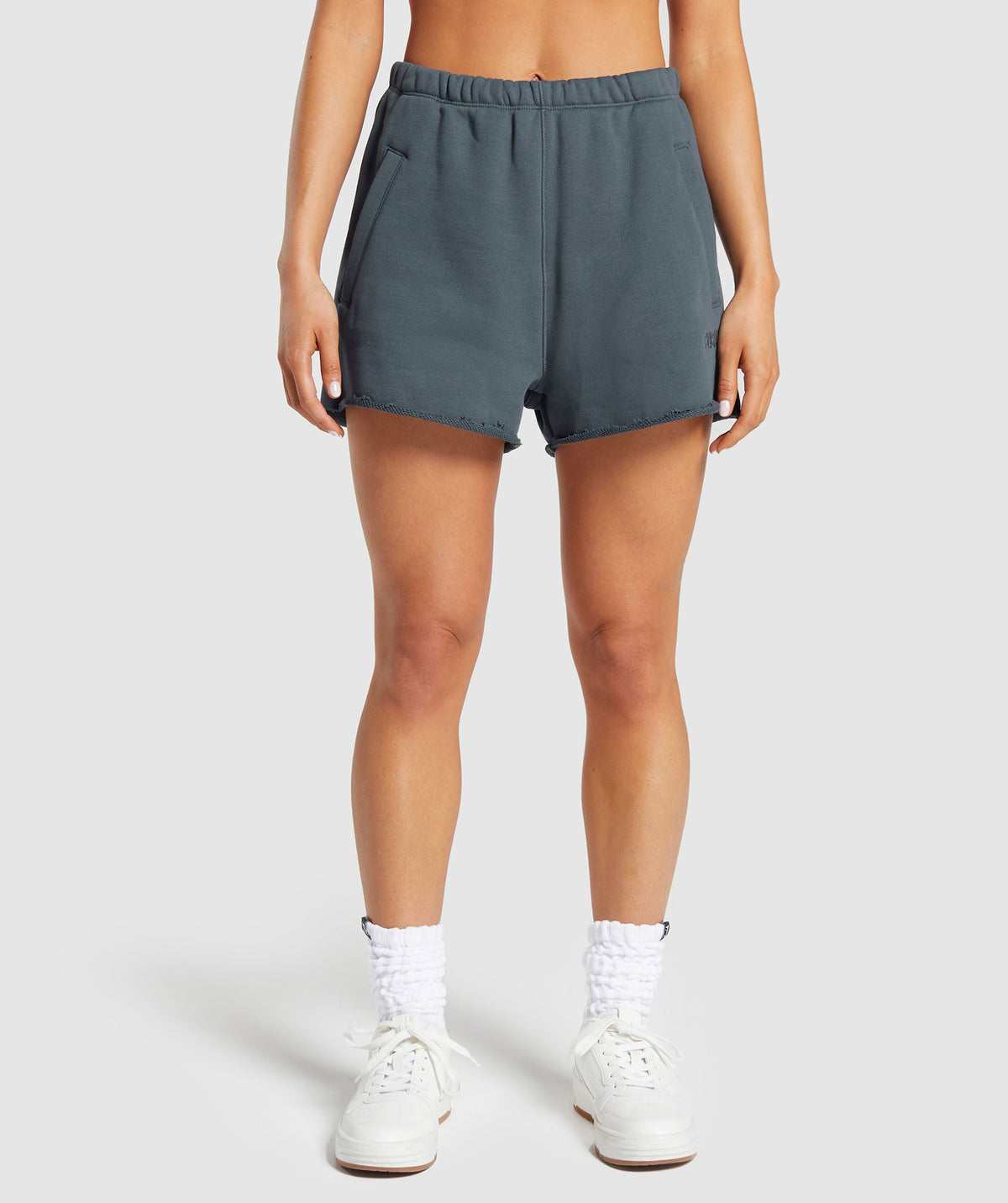 gymshark-loopback-sweat-shorts-titanium-blue-ss24