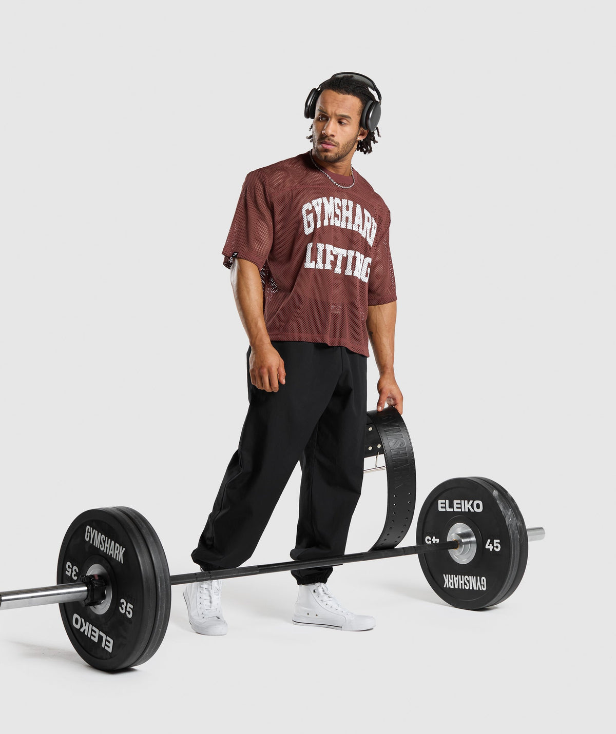 gymshark-mesh-oversized-t-shirt-burgundy-brown-ss24
