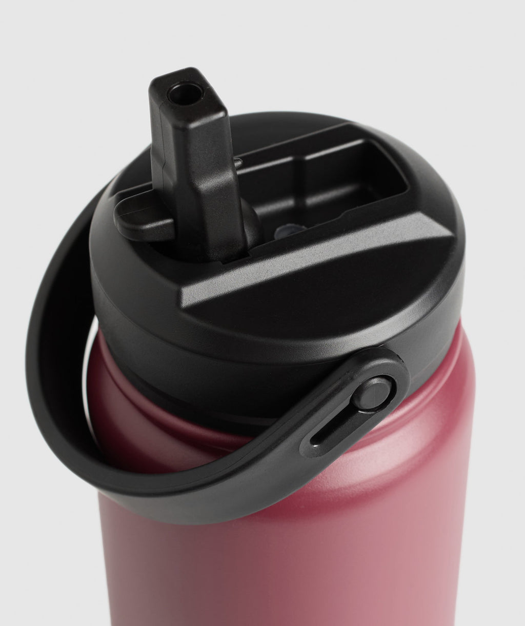gymshark-metal-insulated-straw-bottle-700ml-washed-berry-pink-ss25