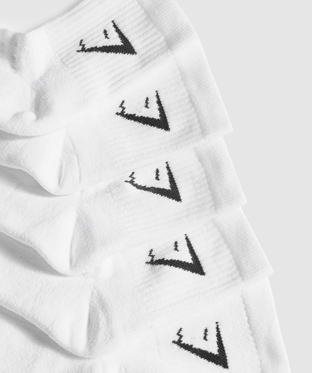 gymshark-midi-socks-5pk-white-ss25