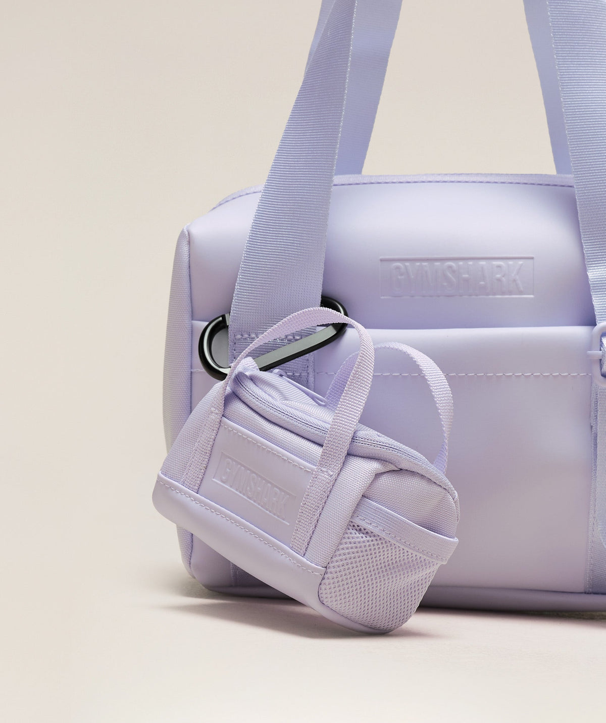 gymshark-mini-everyday-holdall-keychain-fresh-lilac-ss25