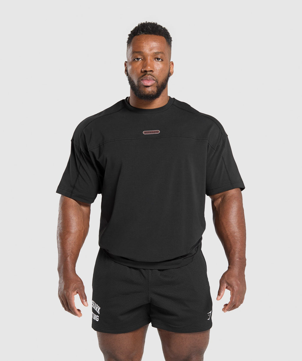 gymshark-bodybuilding-graphic-short-sleeve-t-shirt-black-burgundy-brown-aw24