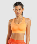 gymshark-open-back-sports-bra-apricot-orange-ss22