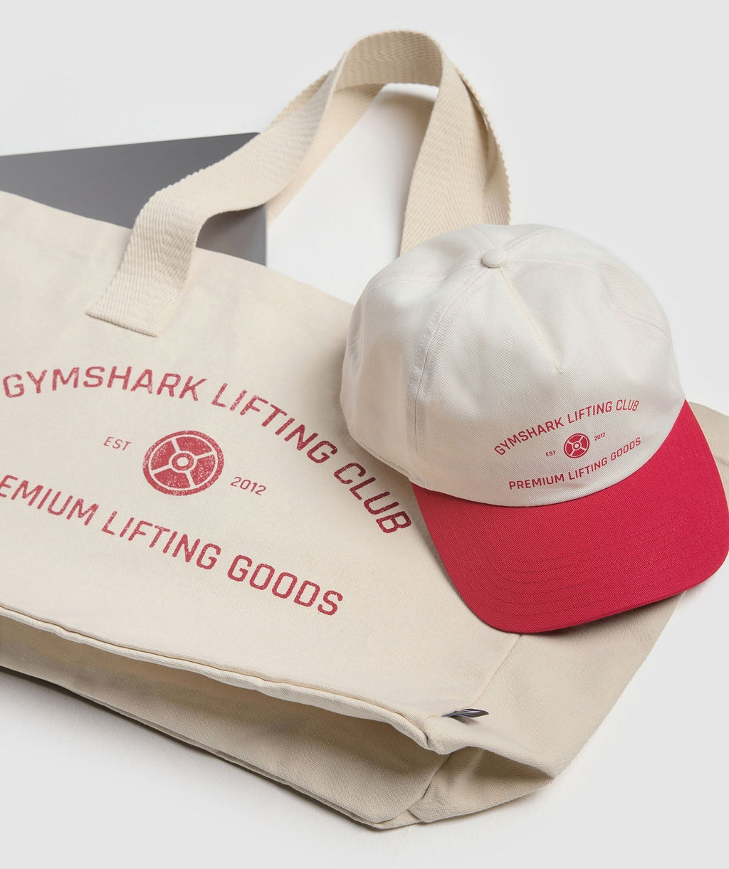 gymshark-weight-plate-oversized-tote-oat-white-carmine-red-ss25