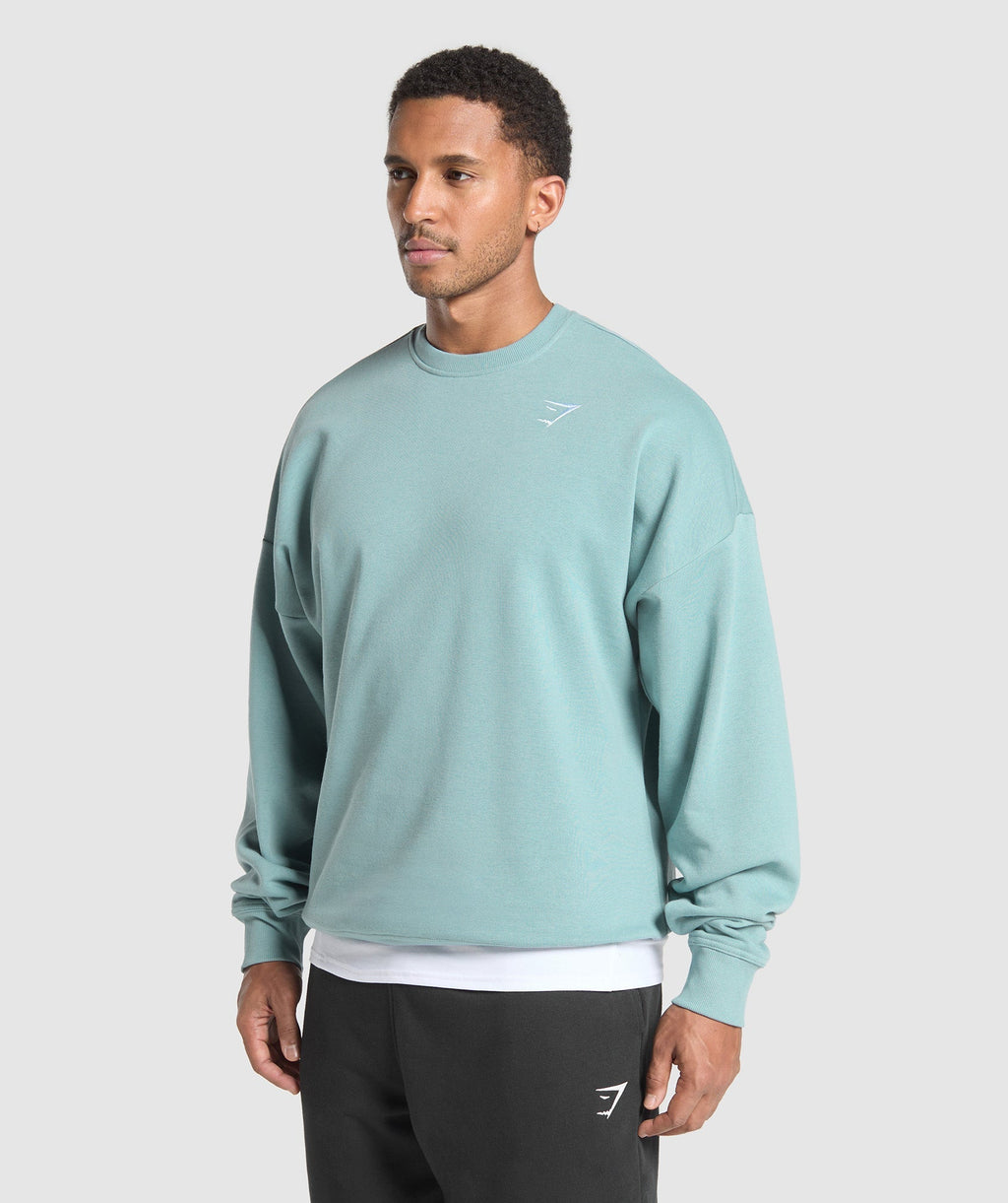 gymshark-oversized-crest-crew-rest-blue-ss25