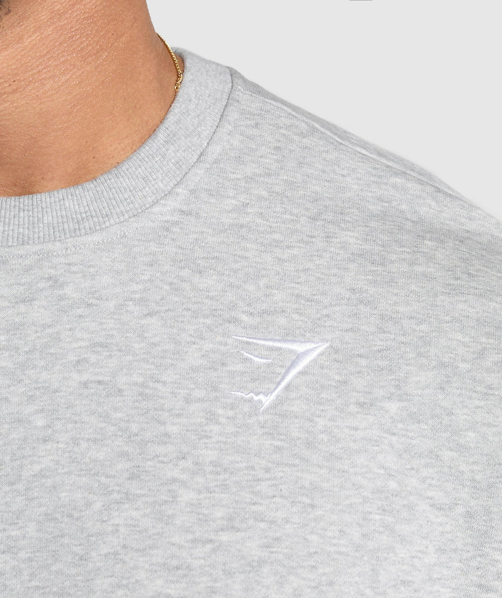 gymshark-oversized-crest-crew-light-grey-core-marl-ss25