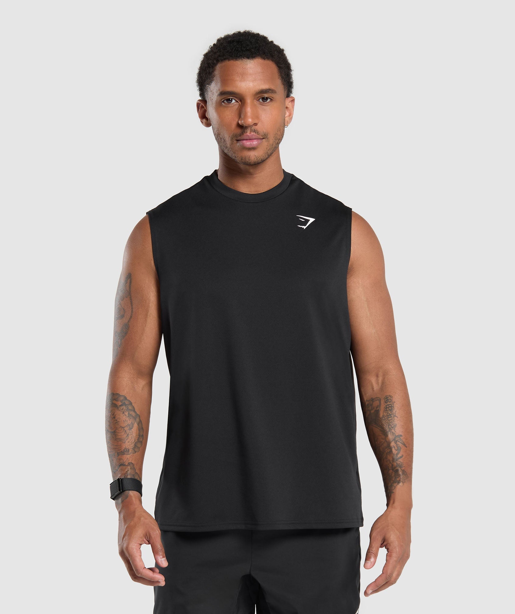 gymshark-oversized-performance-tank-black-ss24