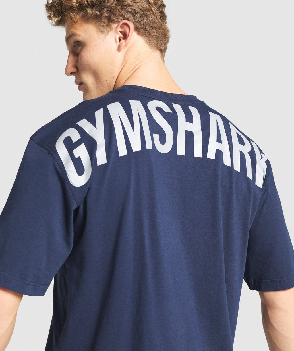 gymshark-power-t-shirt-dark-blue