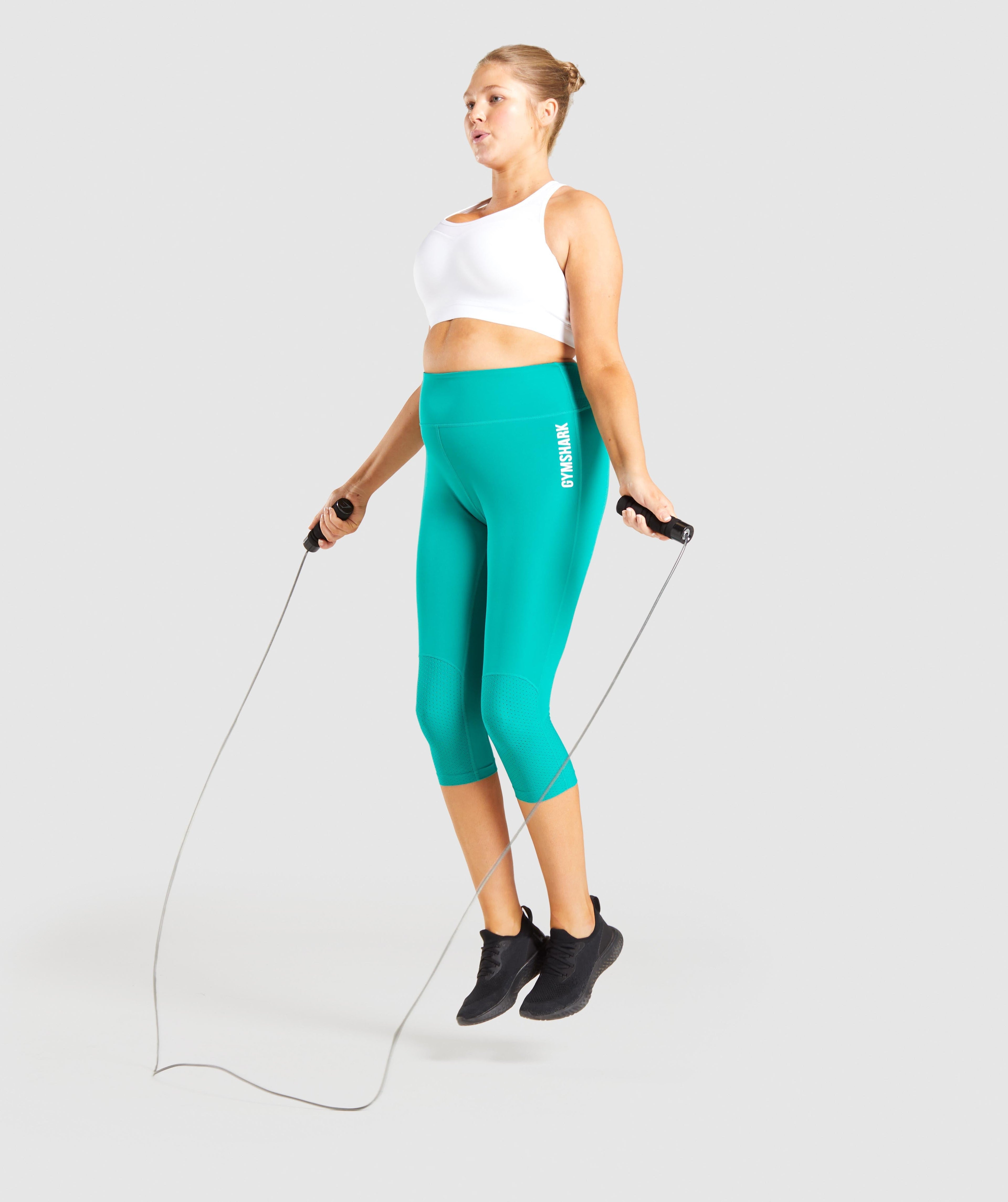 gymshark-pulse-cropped-leggings-green