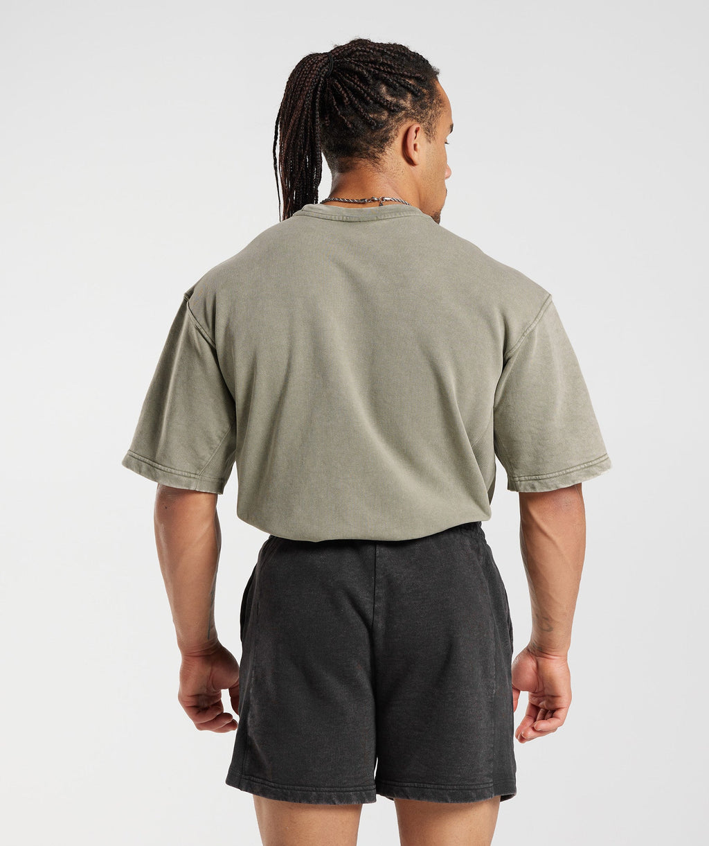 gymshark-power-washed-short-sleeve-crew-ecru-brown-ss23
