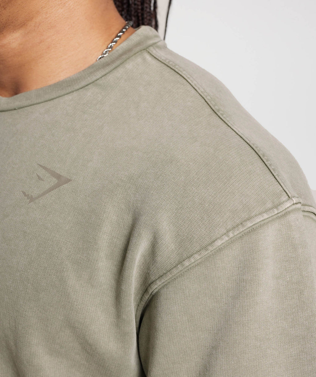 gymshark-power-washed-short-sleeve-crew-ecru-brown-ss23